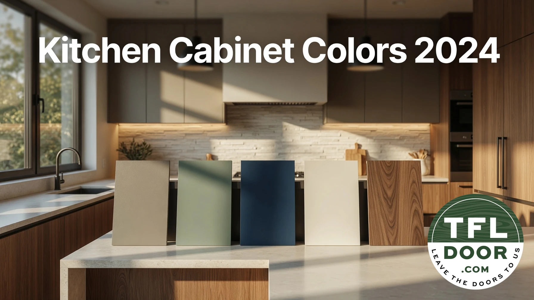Kitchen cabinet color trends for 2024