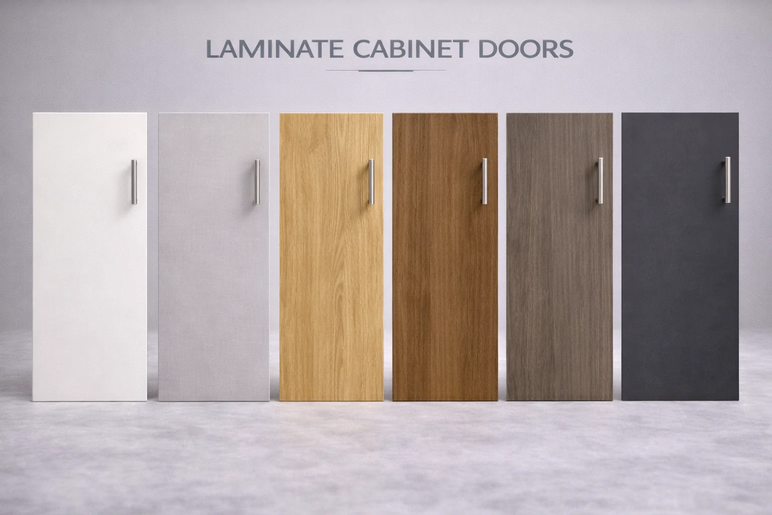 TFL cabinet doors compared with high pressure laminate (HPL)