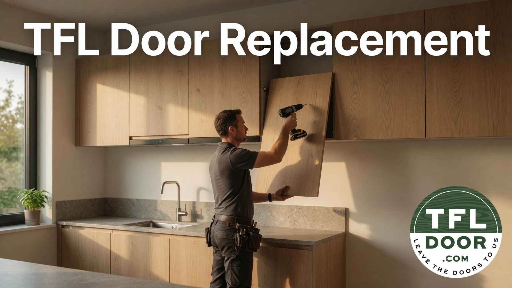 TFL door replacement for kitchen cabinet makeovers