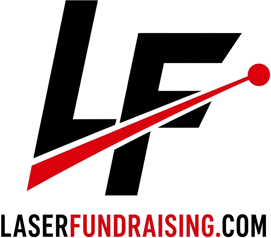 Laser Fundraising logo